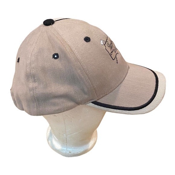 Lichfield Country Club Golf Tan‎ Baseball Cap Hat Adjustable - Picture 4 of 7